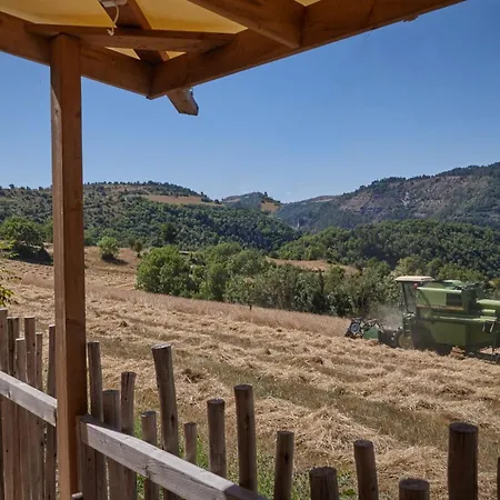 シャレー Tiny Mirador A La Ferme Treves